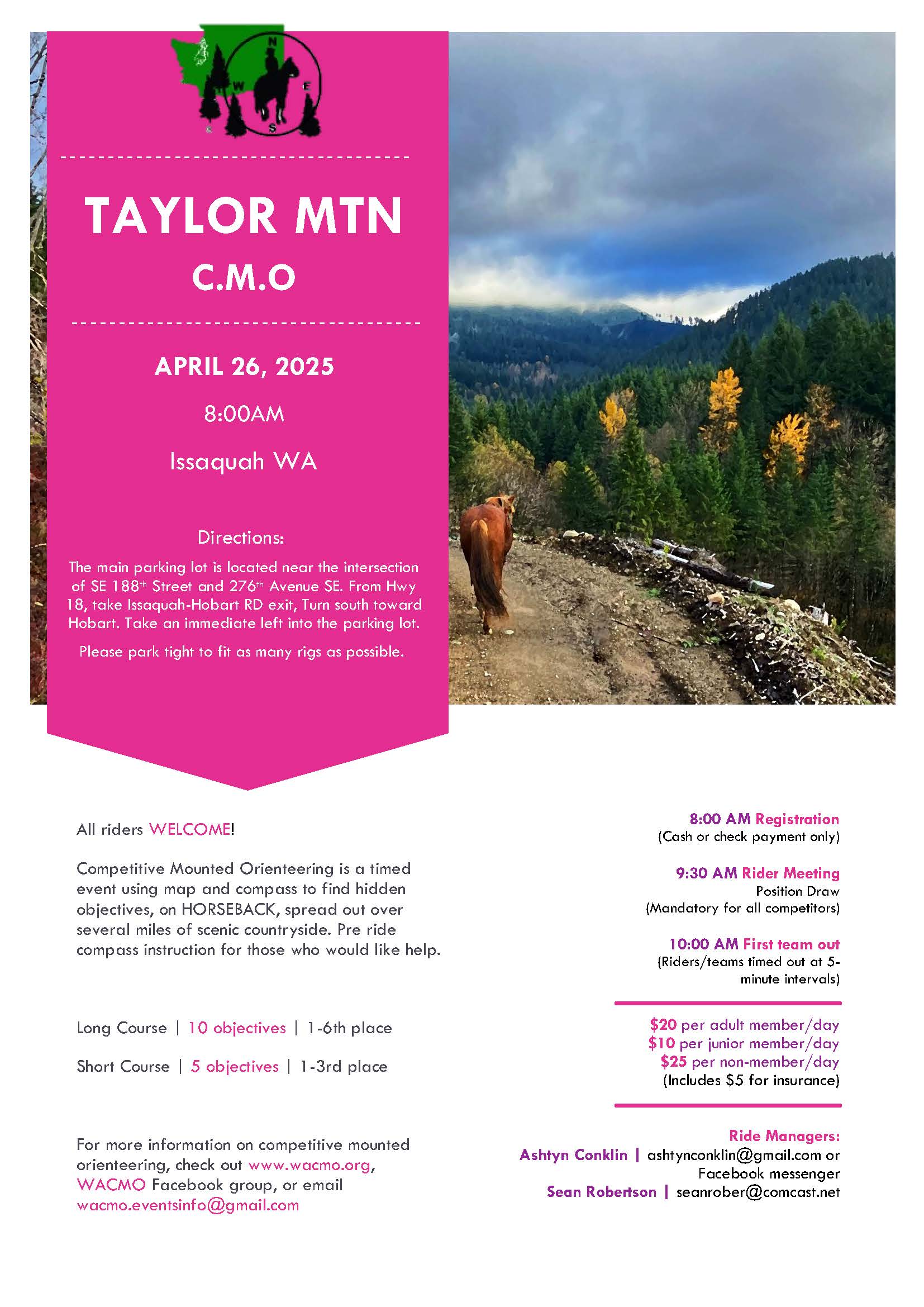 April 26, 2025 Taylor Mountain, WA