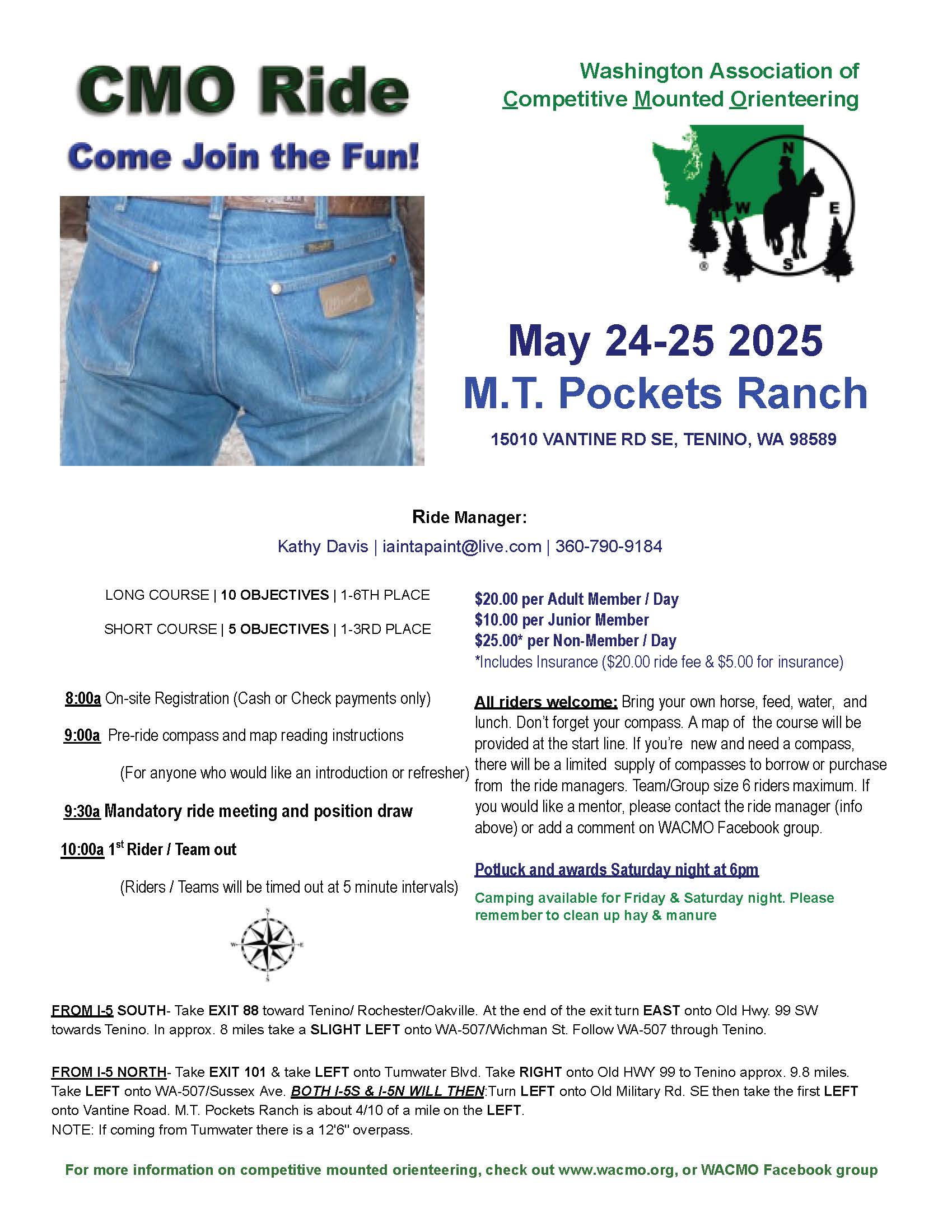 May 24-25, 2025 MT Pockets, Tenino, WA